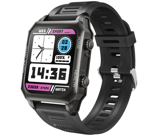 KUMI SMARTWATCH KUMI KU3 MAX Czarny # - 1466200 - zdjęcie